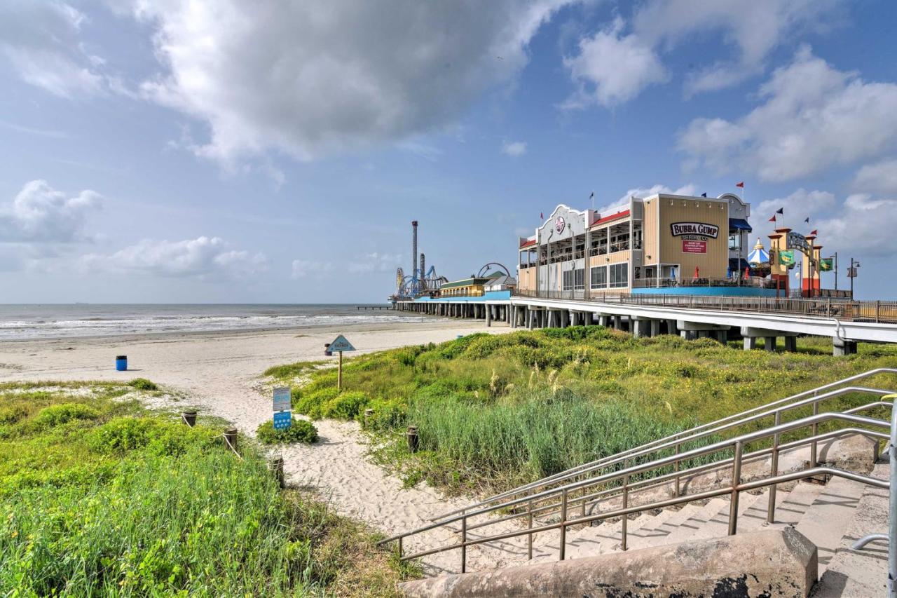 Bright Galveston Bungalow Half Mi To Pleasure Pier Εξωτερικό φωτογραφία